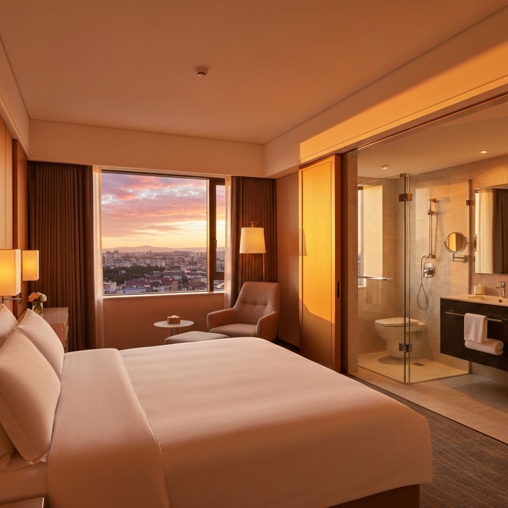 Changing light throughout the day