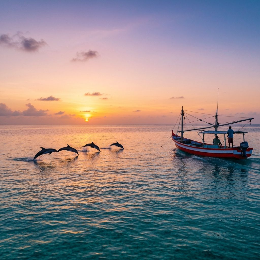 Sunset Fishing & Dolphin Watching